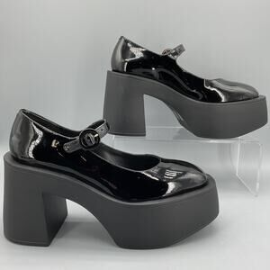 NEW Larroudé Women’s Olivia Platform Pumps Black Size 8